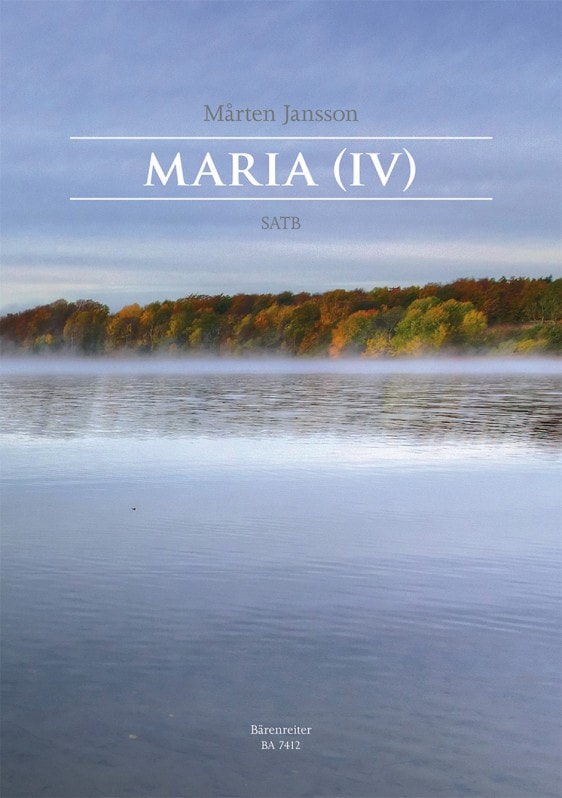 Jansson: Maria (IV) SATB published by Barenreiter