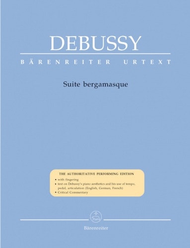 Debussy: Suite Bergamasque for Piano published by Barenreiter