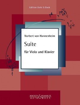 Hannenheim: Suite for Viola & Piano published by Bote & Bock