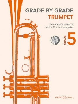 Grade by Grade Trumpet - Grade 5 published by Boosey & Hawkes (Book & CD)