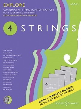 4 Strings - Explore (Score & Parts with CD) published by Boosey & Hawkes