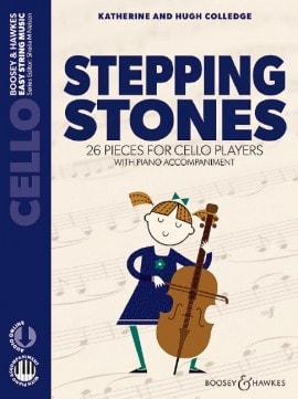 Stepping Stones - Cello & Piano published by Boosey & Hawkes (Book/Online Audio)