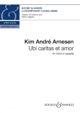 Arnesen: Ubi caritas et amor SSAA published by Boosey & Hawkes
