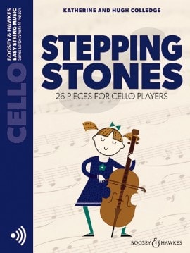 Stepping Stones - Cello published by Boosey & Hawkes (Book/Online Audio)