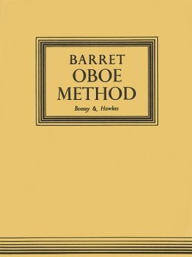 Barret: A Complete Method for the Oboe published by Boosey & Hawkes