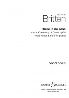 Britten: There is no rose SSS published by Boosey & Hawkes