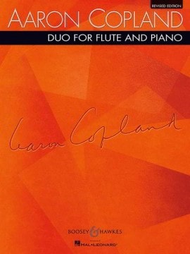 Copland: Duo for Flute & Piano published by Boosey & Hawkes