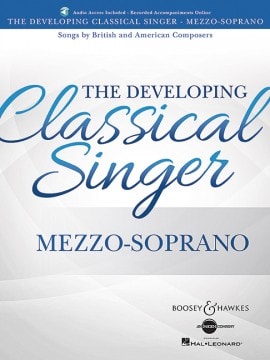 The Developing Classical Singer - Mezzo-Soprano published by Boosey & Hawkes (Book/Online Audio)