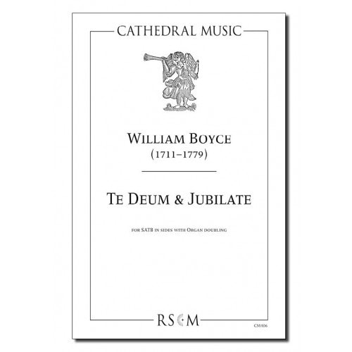 Boyce: Te deum & Jubilate SATB published by Cathedral Music