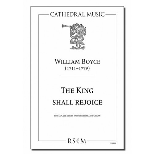 Boyce: The King Shall Rejoice SSAATB published by Cathedral Music