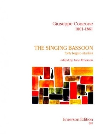 Concone: The Singing Bassoon published by Emerson