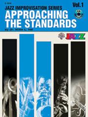 Approaching the Standards Volume 1 in Bb published by Warner (Book & CD)