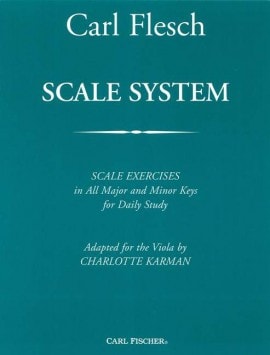 Flesch: Scale System for Viola published by Carl Fischer