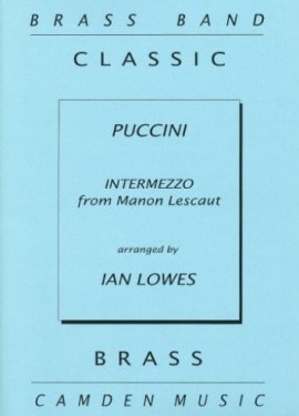 Puccini: Intermezzo for Brass Band published by Camden