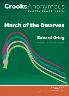Grieg: March of the Dwarves for Bassoon Quartet published by Camden