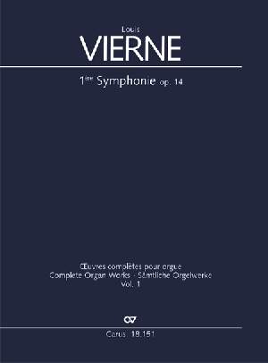 Vierne: Symphonie No. 1 Opus 14 for Organ published by Carus Verlag