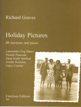 Graves: Holiday Pictures for Bb Baritone published by Emerson