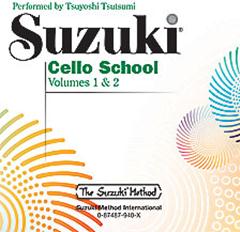 Suzuki Cello School Volume 1 and 2 published by Alfred (CD only)