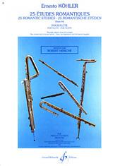 Kohler: 25 Etudes Romantiques Opus 66 for Flute published by Billaudot