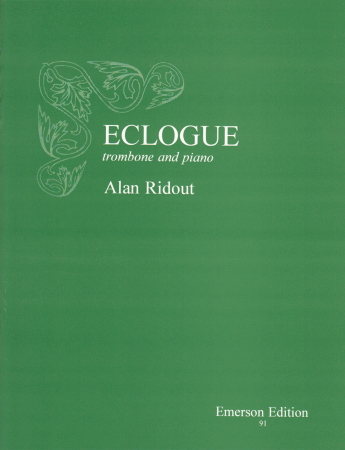 Ridout: Eclogue for Trombone published by Emerson