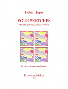 Hope: Four Sketches for Oboe, Bassoon & PIano published by Emerson