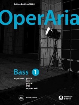 OperAria Bass Volume 1 published by Breitkopf (Book/Online Audio)