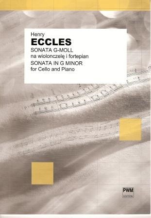 Eccles: Sonata in G Minor for Cello published by PWM