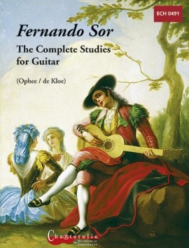 Sor: The Complete Studies for Guitar published by Chanterelle