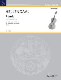 Hellendaal: Rondo from Sonata Opus 5/3 for Cello published by Schott