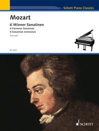 Mozart: 6 Viennese Sonatinas for Piano published by Schott