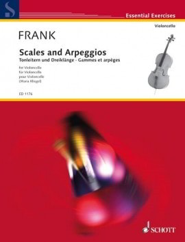 Frank: Scales and Arpeggios for Cello published by Schott