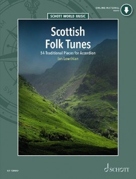 Scottish Folk Tunes for Accordion published by Schott (Book/Online Audio)