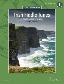 Irish Fiddle Tunes for Violin published by Schott (Book/Online Audio)