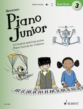 Piano Junior : Duet Book 3 published by Schott