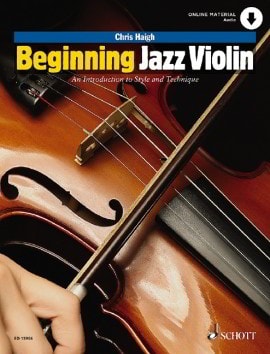 Beginning Jazz Violin published by Schott (Book/Online Audio)