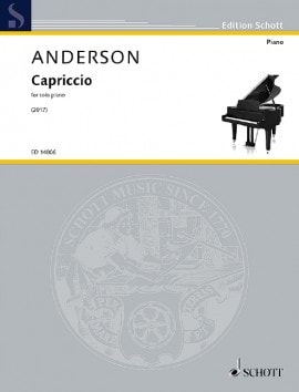 Anderson: Capriccio for Piano published by Schott