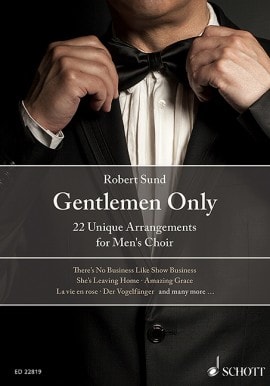 Gentlemen Only TTBB published by Schott