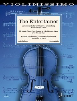 Violinissimo  -  The Entertainer for Violin and Piano published by Schott