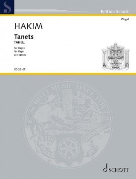 Hakim: Tanets for Organ published by Schott