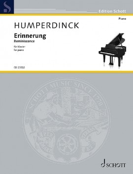 Humperdinck: Reminiscence for Piano published by Schott