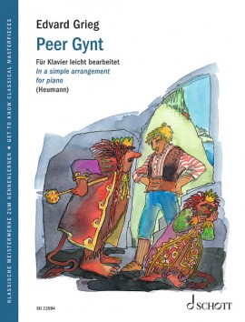 Grieg: Peer Gynt for Easy Piano published by Schott