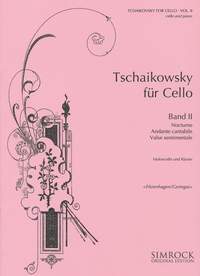 Tchaikovsky: Tchaikovsky for Cello Volume 2 published by Simrock