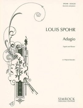 Spohr: Adagio for Bassoon published by Simrock