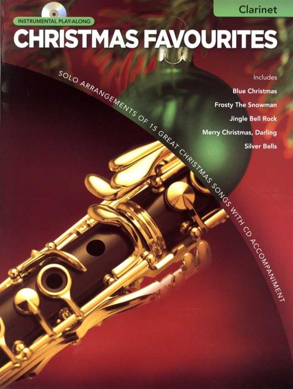 Christmas Favourites - Clarinet published by Hal Leonard (Book & CD)