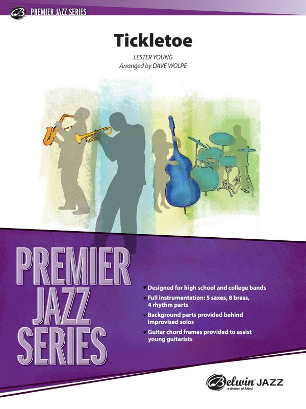 Tickletoe Premier Jazz Ensemble - Score and Parts published by Alfred
