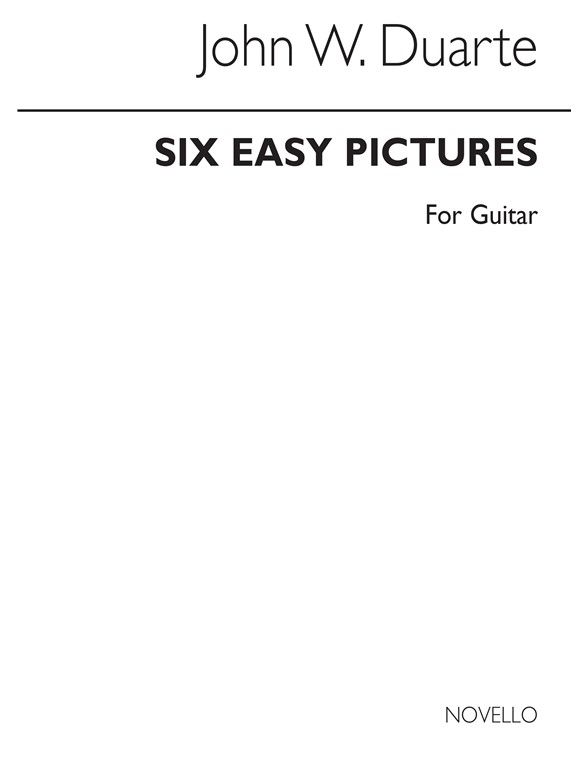 Duarte: Six Easy Pictures for guitar published by Novello