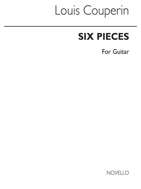Couperin: Six Pieces for guitar published by Novello