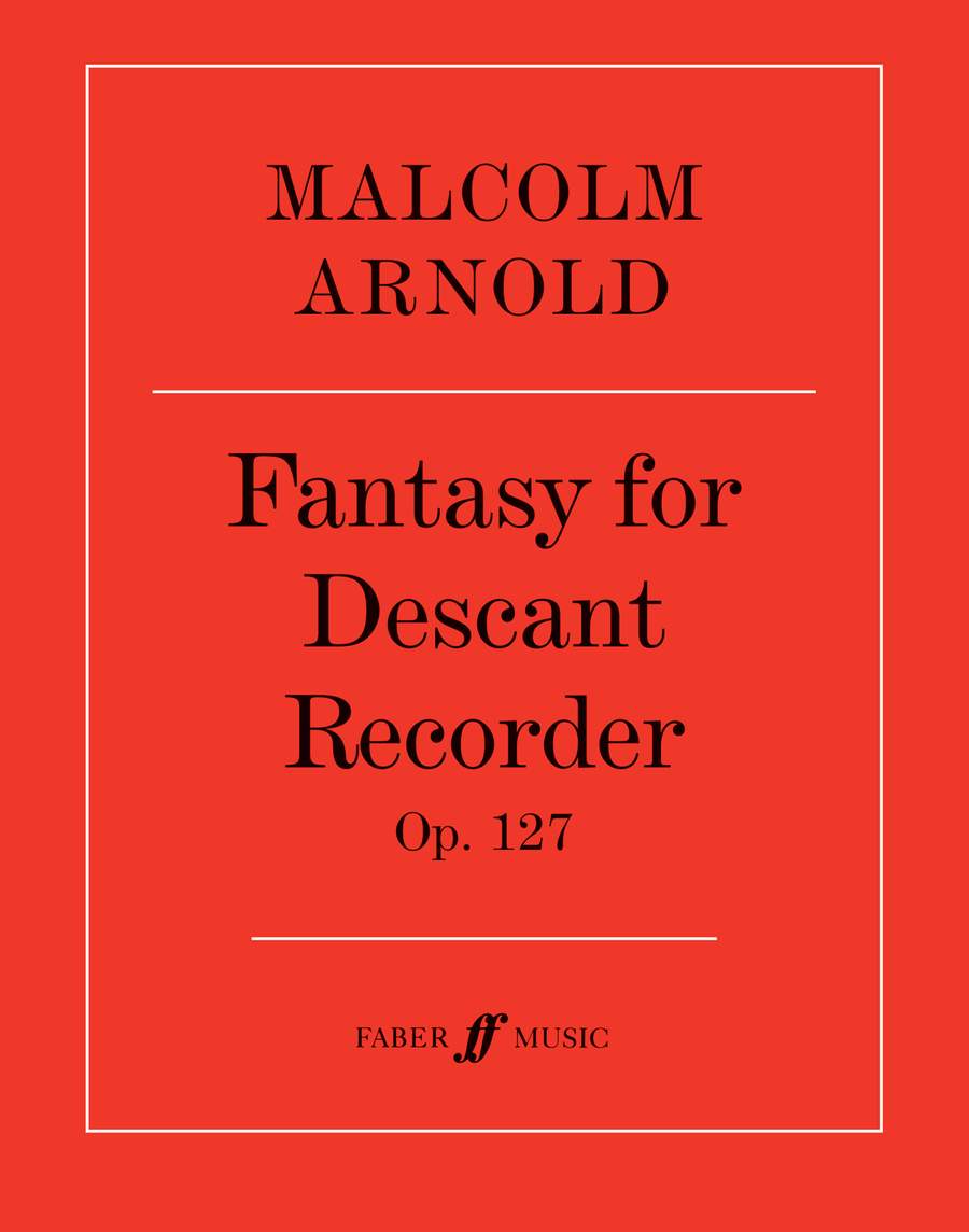 Arnold: Fantasy for Descant Recorder published by Faber