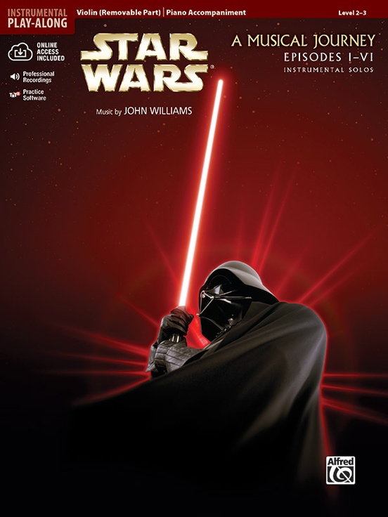 Star Wars Episodes I-VI - Violin published by Alfred (Book/Online Audio)