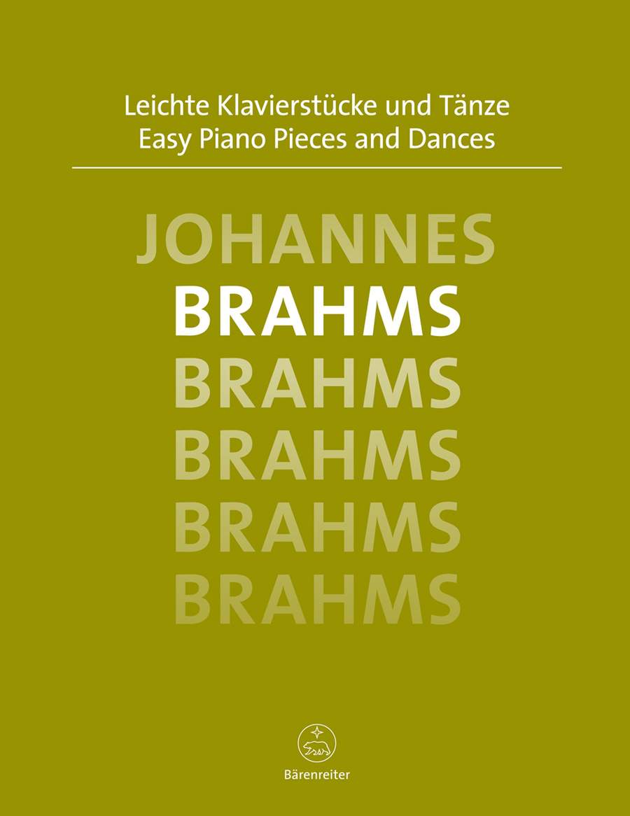 Brahms: Easy Piano Pieces And Dances published by Barenreiter